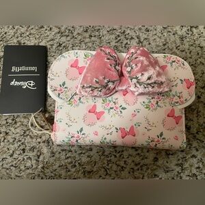Loungefly Pink Floral Minnie Mouse Wallet
